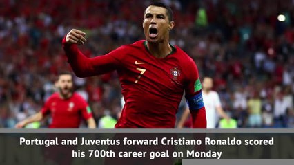 Ronaldo scores 700th career goal