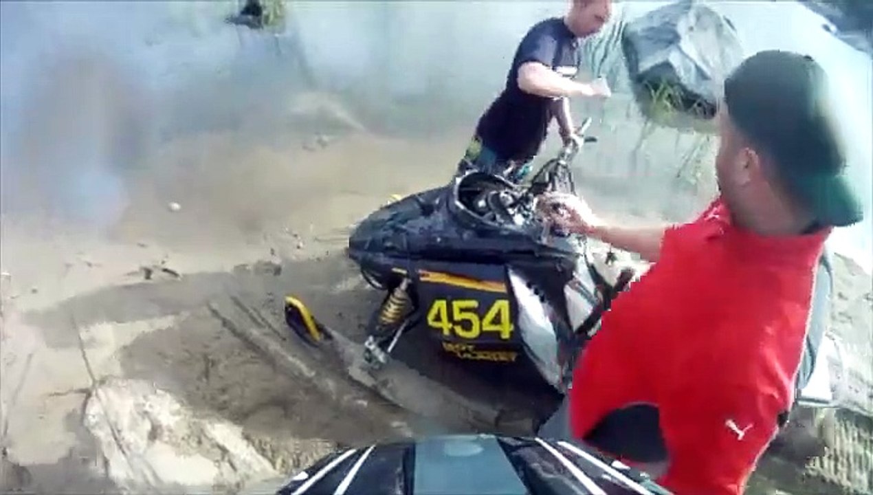 Quand ta motoneige décide de partir toute seule dans les bois