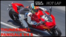 2019 Ducati Panigale V4 S Hot Lap At Thunderhill Raceway Park