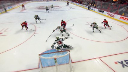 Alex Stalock's superb sprawling save