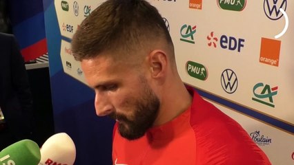 France -Turquie : Olivier Giroud savoure son coup de tête rageur