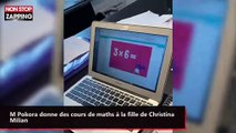 M Pokora donne des cours de maths à la fille de Christina Milian (vidéo)