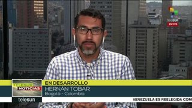 Sindicatos colombianos marchan contra reformas de Iván Duque