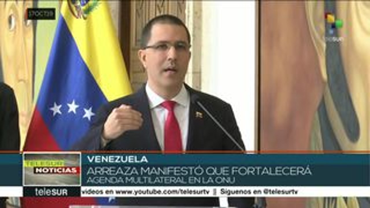 Venezuela buscará fortalecer agenda multilateral en la ONU