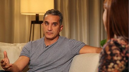 Selon l'humoriste Bassem Youssef, "personne ne devrait être au-dessus de la satire"