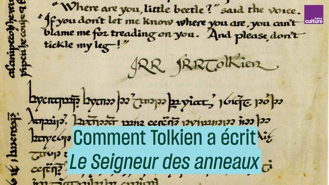 Comment Tolkien à écrit Le Seigneur des anneaux