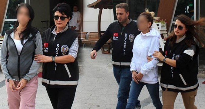 Masaj derneğinde fuhuş yaptıran gelin ve görümcesi yakalandı