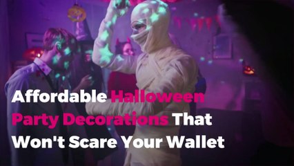 Affordable Halloween Party Decorations That Won't Scare Your Wallet