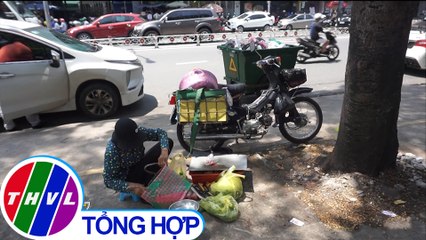 THVL | Nhiều đoạn vỉa hè ở trung tâm TP.HCM lại bị lấn chiếm