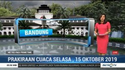 Prakiraan Cuaca Selasa 15 Oktober 2019