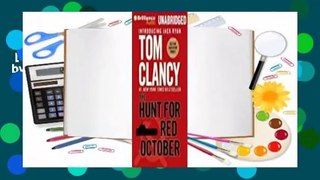 [NEW RELEASES]  Hunt for Red October, The by Tom Clancy