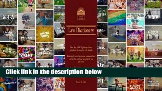 Law Dictionary  For Kindle