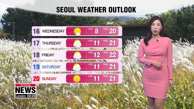 Chilly morning, cool afternoon ahead