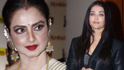 Aishwarya Rai IGNORES Questions On Rekha At Maleficent 2 Press Conference