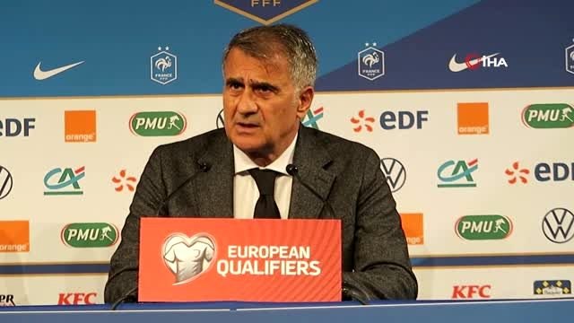 Şenol Güneş: Kazanmak güzel olurdu ama Fransa güçlü bir takım