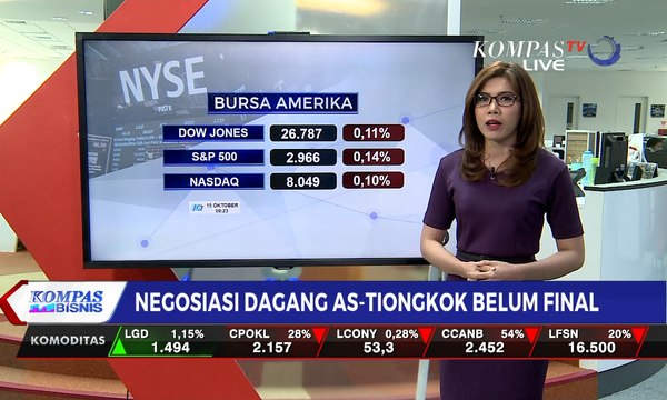Negosiasi Dagang AS - Tiongkok Belum Final