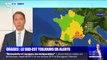 Orages: huit départements du sud-est restent en alerte