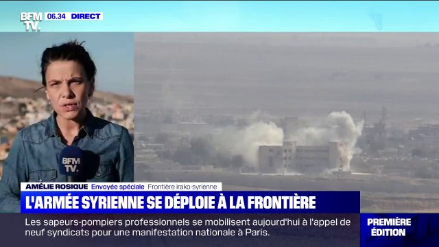 Syrie: la situation sur place se dégrade alors que l'armée syrienne vient en aide aux forces kurdes