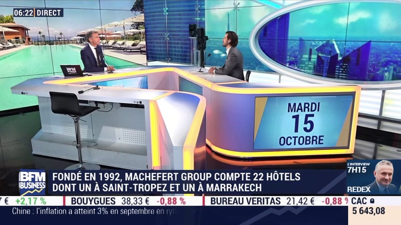 Fondé en 1992, Machefert Group compte 22 hôtels dont un à Saint-Tropez et un à Marrakech, Kevin Machefert - 15/10