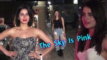 Urvashi Rautela, Jhanvi, Ira Khan Arrives At Priyanka Chopra's Movie Screening OF THE SKY IS PINK