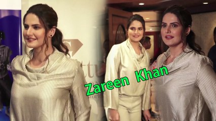 Zareen Khan Openly Talks On Bad Touch & Good Touch @ Unicef India Host A PC On Child Rights