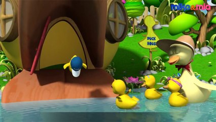 Five Little Ducks Went Out One Day Rhyme with Lyrics | HD Nursery Rhymes and Baby Songs by Mike and Mia