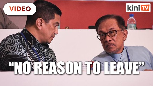 Azmin Ali: I won't leave PKR, unless someone wants to kick me out