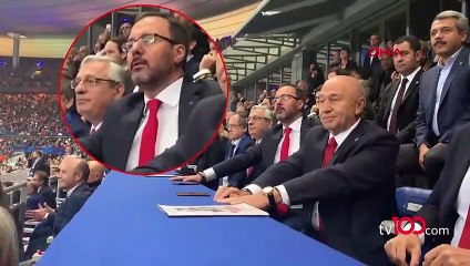 Bakan, beraberliğe böyle sevindi!