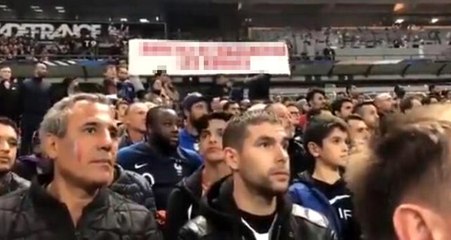 Fransa-Türkiye maçında skandal pankart: Kürt katliamını durdurun