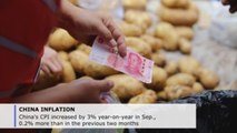 Inflation in China grows at highest rate since 2013