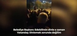 AKP'li Belediye Başkanı'ndan vatandaşa: Sizi adam yerine koyup elinizi sıkıyorum …