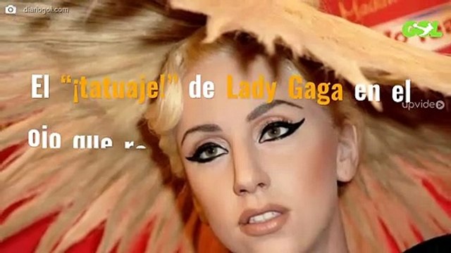 El “¡tatuaje!” de Lady Gaga en el ojo que revoluciona Instagram en horas