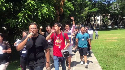Ateneo students protest sexual harassment on campus