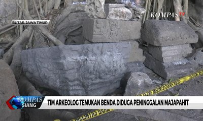 Tim Arkeolog Temukan Benda Diduga Peninggalan Majapahit di Blitar