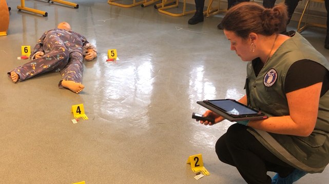 Au Mans, ces lycéens apprennent à réagir sur une scène de crime