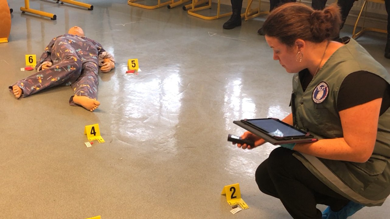 Au Mans, ces lycéens apprennent à réagir sur une scène de crime