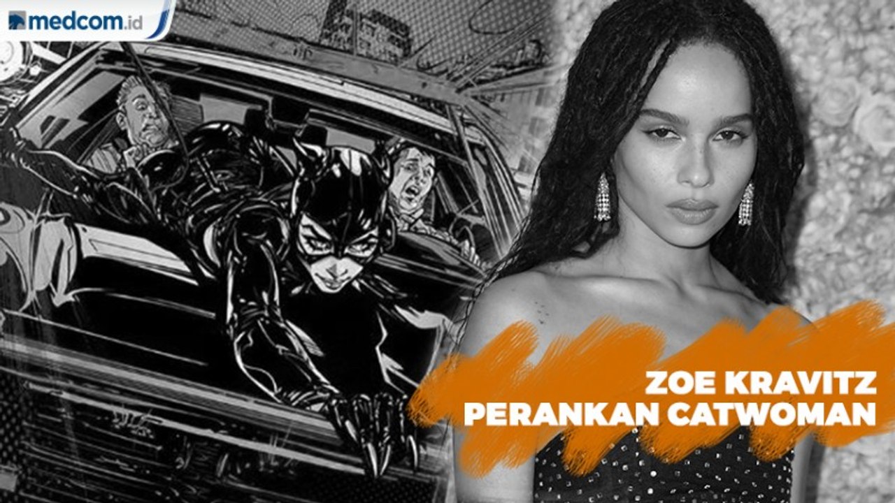 Zoe Kravitz Resmi Perankan Catwoman di Film The Batman