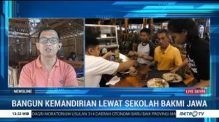 Sekolah Bakmie Jawa Bagi Pemuda Putus Sekolah