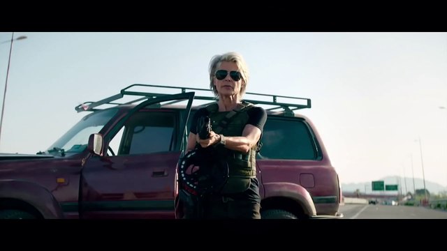 TERMINATOR DARK FATE Movie Clip Sarah Connor Entrance (2019)