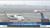 Kabut Asap Ganggu Aktivitas Penerbangan di Bandara Palembang