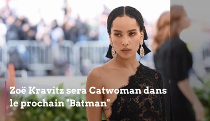 Zoë Kravitz sera Catwoman dans le prochain "Batman"