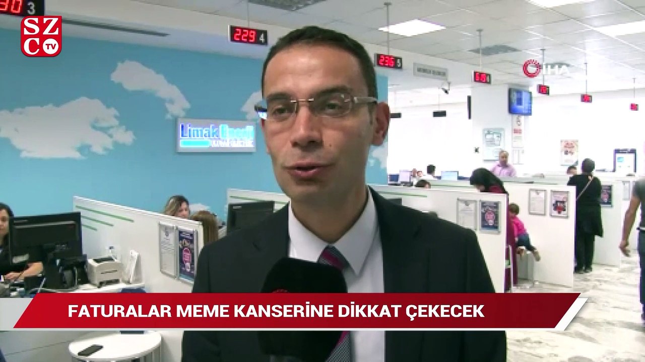 Faturalar meme kanserine dikkat çekecek
