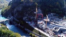 La nouvelle centrale hydroélectrique de la Coche est en service
