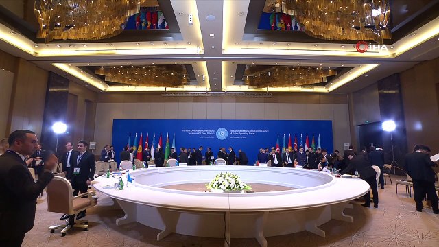 - Cumhurbaşkanı Erdoğan, Türk Konseyi 7. Zirvesi'ne katılıyor- Liderler aile fotoğrafı çektirdi