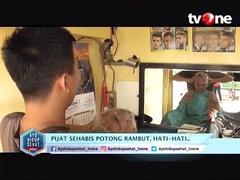 Hati-hati Pijat Leher Setelah Potong Rambut