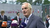 Michel Barnier says it is 'high time to turn good intention in a legal text' on UK's Brexit proposals