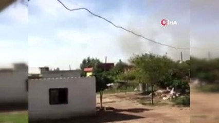 Suriye'den atılan havan topu Mardin'e düştü