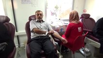 Barış Pınarı Harekatı'na destek vermek isteyenler kan vermeye koştu