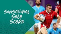 Sensational score from Gareth Davies against Uruguay