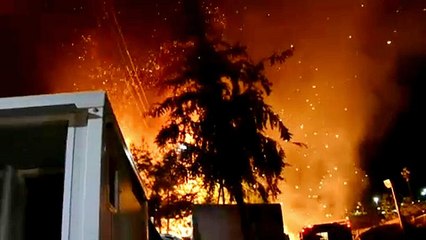 Grèce : nouvel incendie dans un camp de migrants surpeuplé